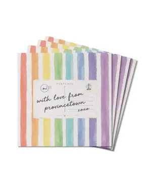 Coaster Wood -  Provincetown Pride Postcard