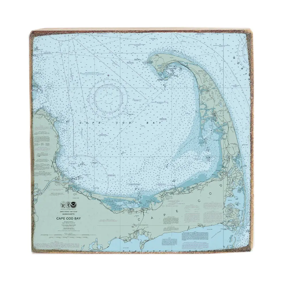 Square Block - Cape Cod Map