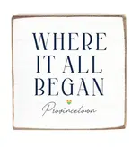 Square Block - Where It All Began (Rainbow Heart)