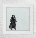 Cocker Spaniel Black - Happy Square