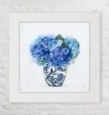 Dreaming in Blue Hydrangeas - Coastal Square