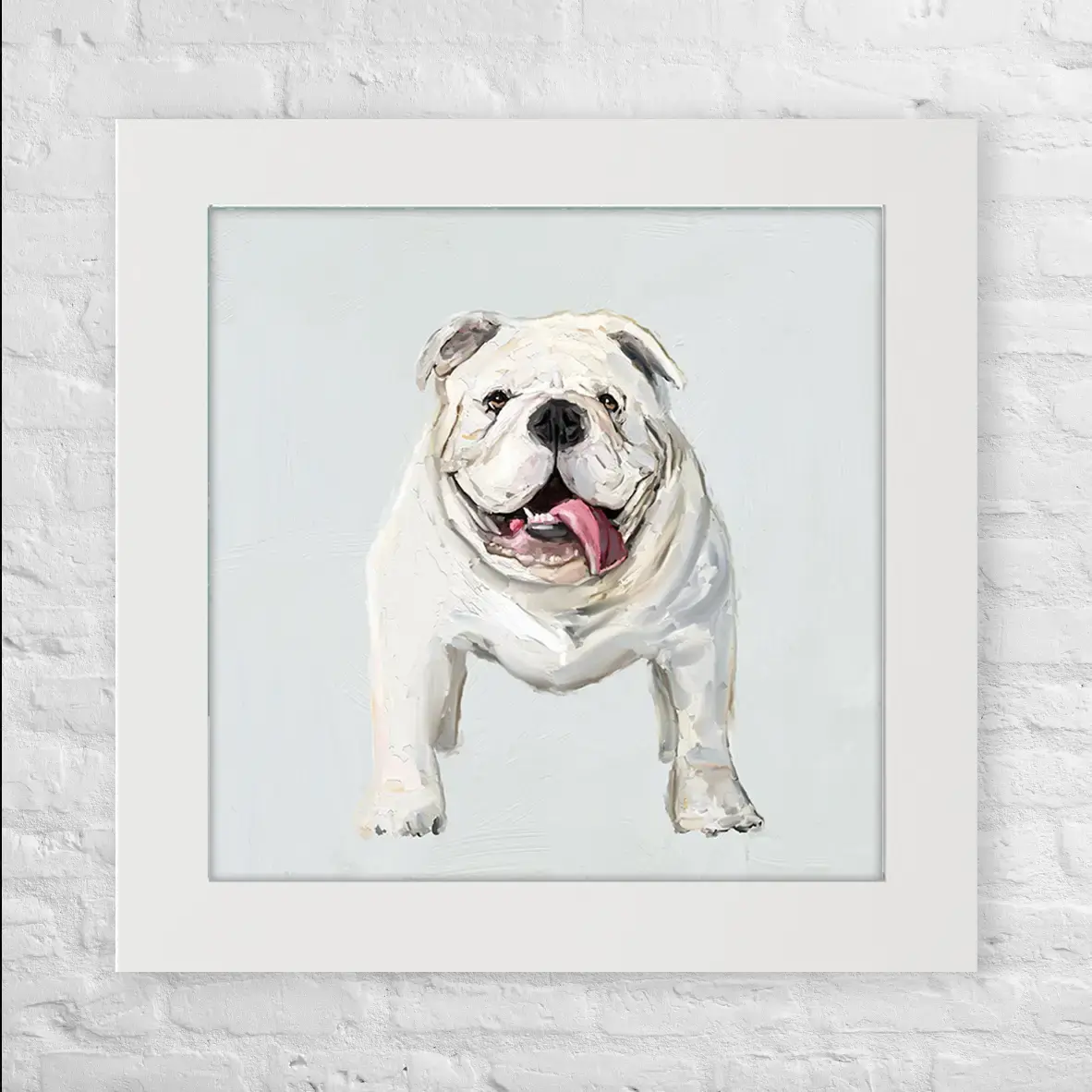Bulldog Good Boy - Happy Square