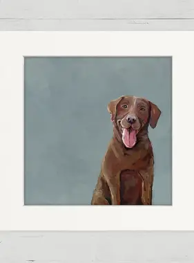 Chocolate Lab - Happy Square