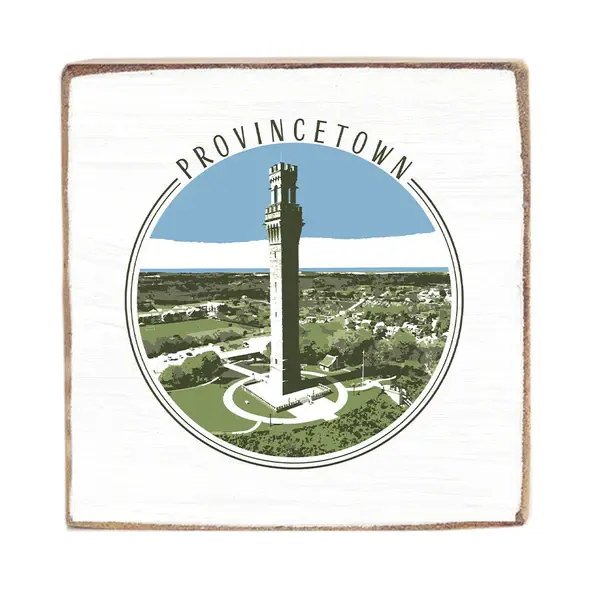 Square Block - Provincetown Monument Aerial View