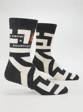 I Know A Shortcut Men's Socks