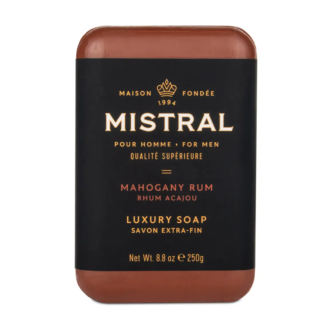 Mistral Men's Soaps Mahogany Rum