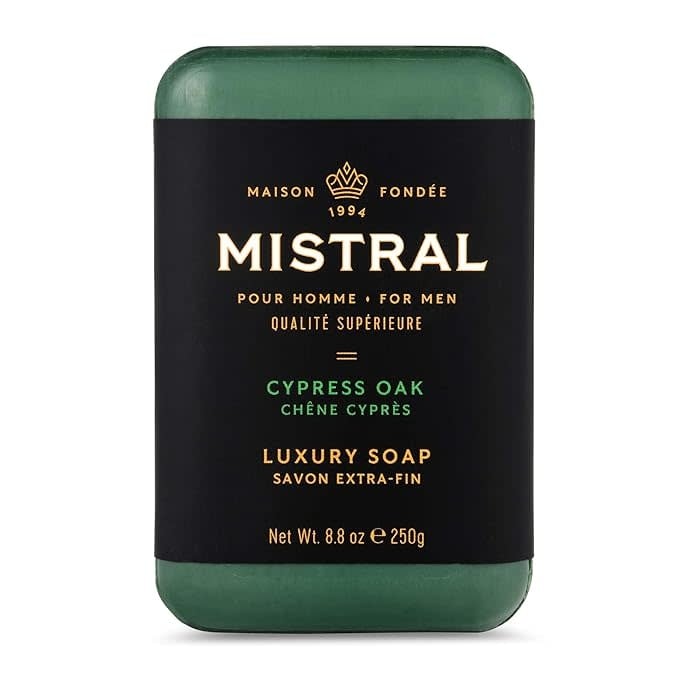 Mistral Men's Soaps Cypress Oak
