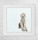 Labradoodle All Legs - Happy Square