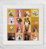 Colorblock Dogs - Happy Square
