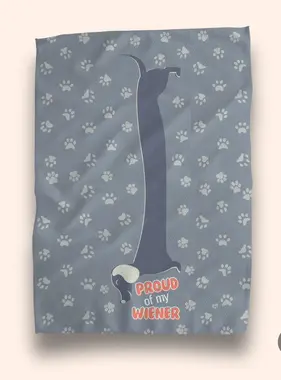 Kitchen Tea Towel  - Proud of My Wiener