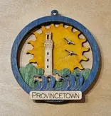 Monument Wood Ornament - Provincetown