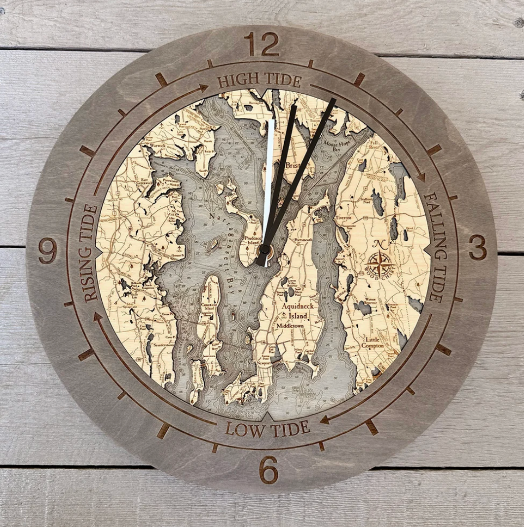 Narragansett Wood Clock