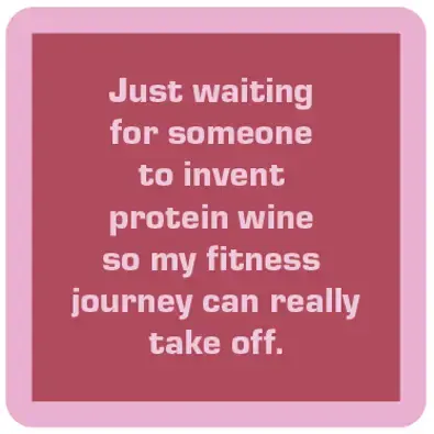 Protein Wine Coaster