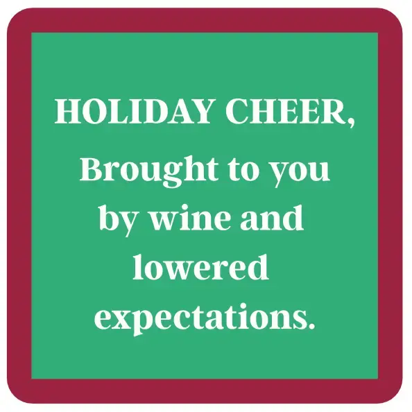 Xmas - Holiday Cheer Coaster