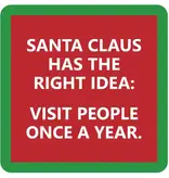 Xmas - Santa Claus Coaster