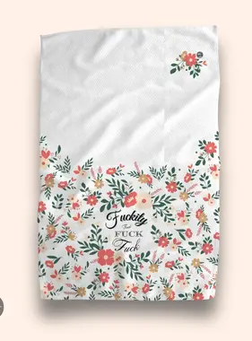 Kitchen Tea Towel - Fuckity