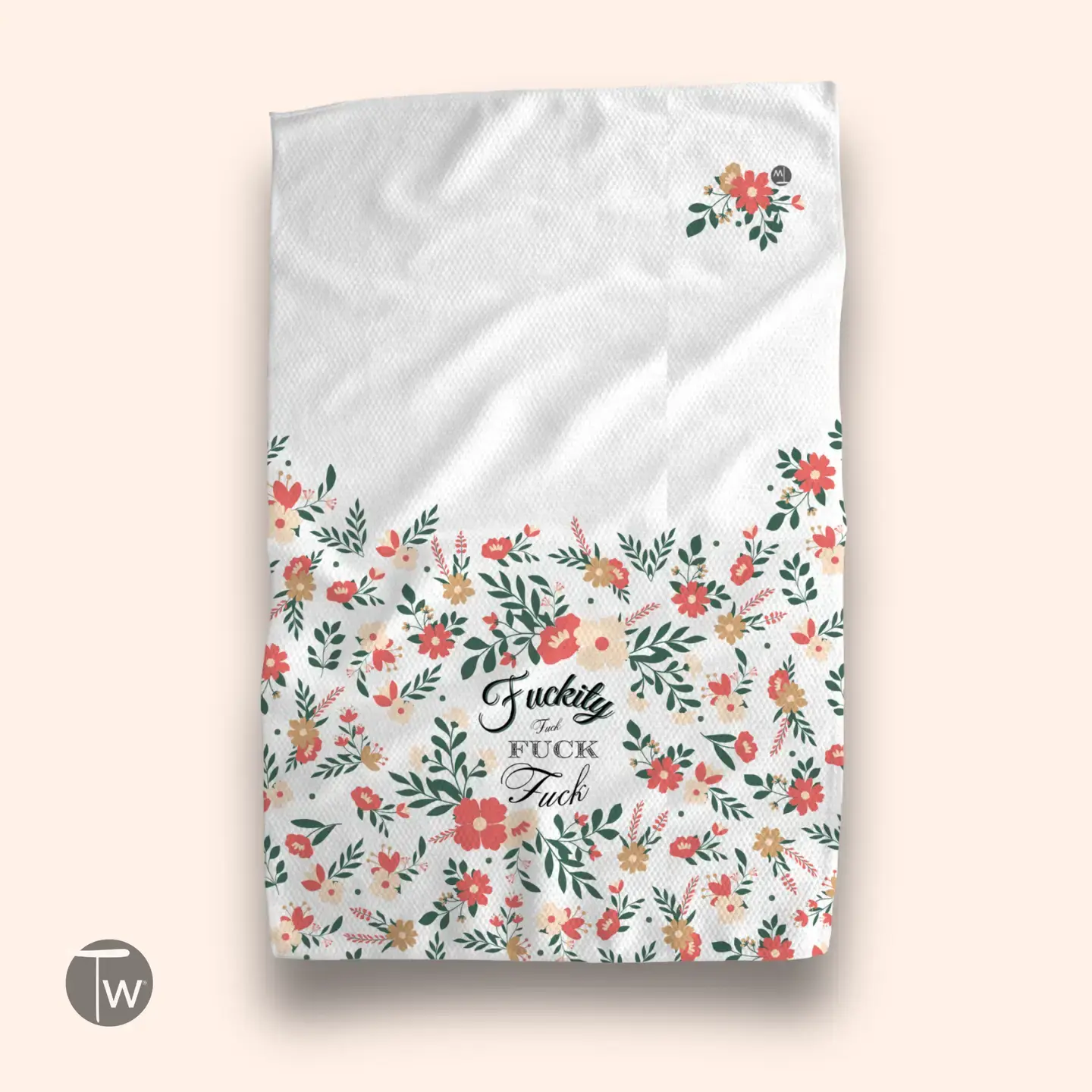Kitchen Tea Towel - Fuckity