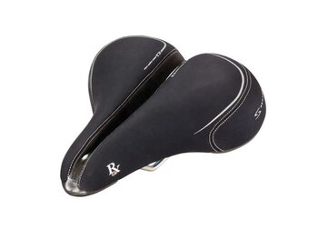 SERFAS SELLE RX GEL GEL FEMMES AVEC RECOUVREMENT EN MICROFIBRES - 175 MM