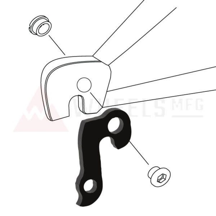 Wheels Manufacturing Wheels Manufacturing, Dropout 107, Derailleur hanger, Devinci, Norco