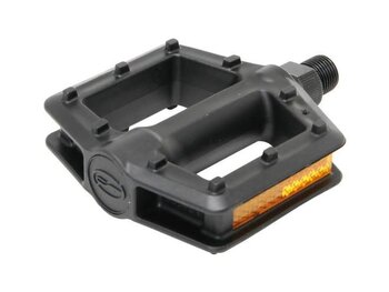 Pédale plastic DAMCO, noir, BMX,9/16