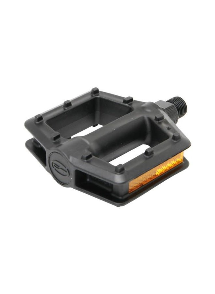 Pédale plastic DAMCO, noir, BMX,9/16