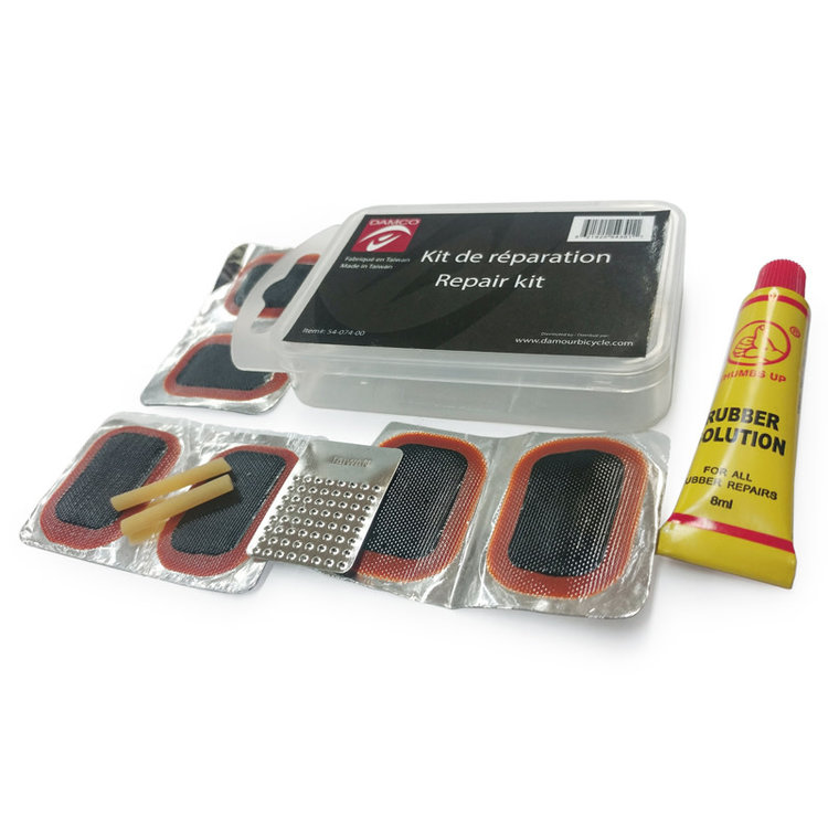 DAMCO KIT DE REPARATION DE CREVAISON PORTABLE