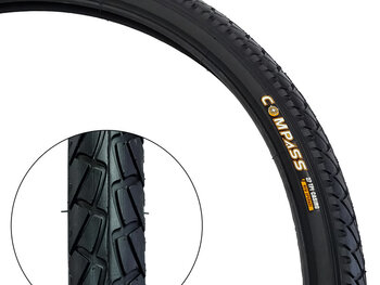 DAMCO PNEU DAMCO 24X1.50 TOUT NOIR