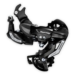 Shimano Shimano, Tourney RD-TY500, Rear derailleur, 6/7sp., SGS, Black, With adaptor