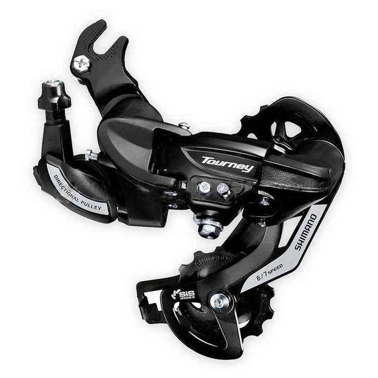 Shimano Shimano, Tourney RD-TY500, Rear derailleur, 6/7sp., SGS, Black, With adaptor