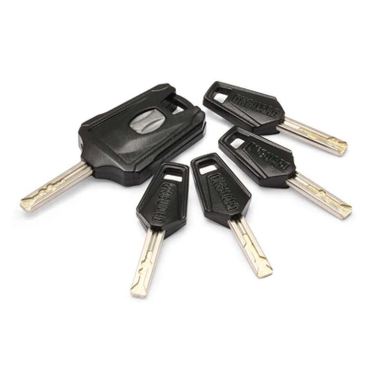 Onguard OnGuard, Doberman 8028, Coil cable with key lock, 12mm x 185cm (12mm x 6')