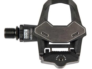 Look Look, Keo 2 Max, Pedals, Composite Body, Cr-Mo axle, Black