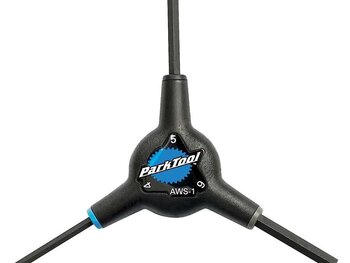 Park Tool Park Tool, AWS-1, 3-way hex wrench, 4mm, 5mm and 6mm