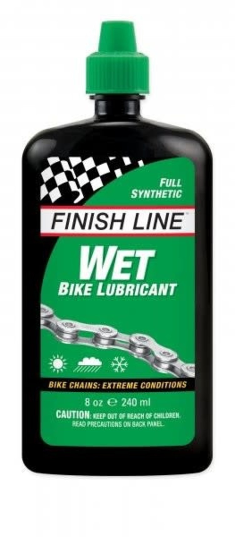 Finish Line Finish Line Lubrifiant a chaine Humide - 240ml/8 fl oz,