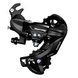 Shimano Shimano, Tourney RD-TY300, Derailleur arriere, 6/7vit., SGS, Noir, Avec adaptateur