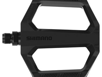 Shimano PEDAL, PD-EF102, FLAT, W/REFLECTOR, BLACK