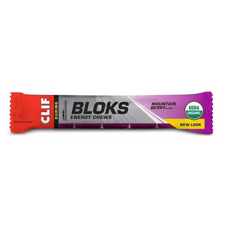 Clif Clif, Bloks, Jujubes énergétiques, 60g,