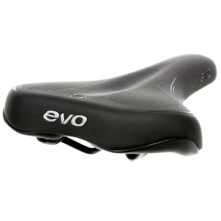 EVO Evo, Recreational, Selle, 282 x 172mm, Homme, Noir
