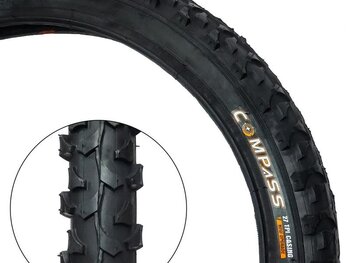 DAMCO PNEU DAMCO 20X1.95 TOUT NOIR