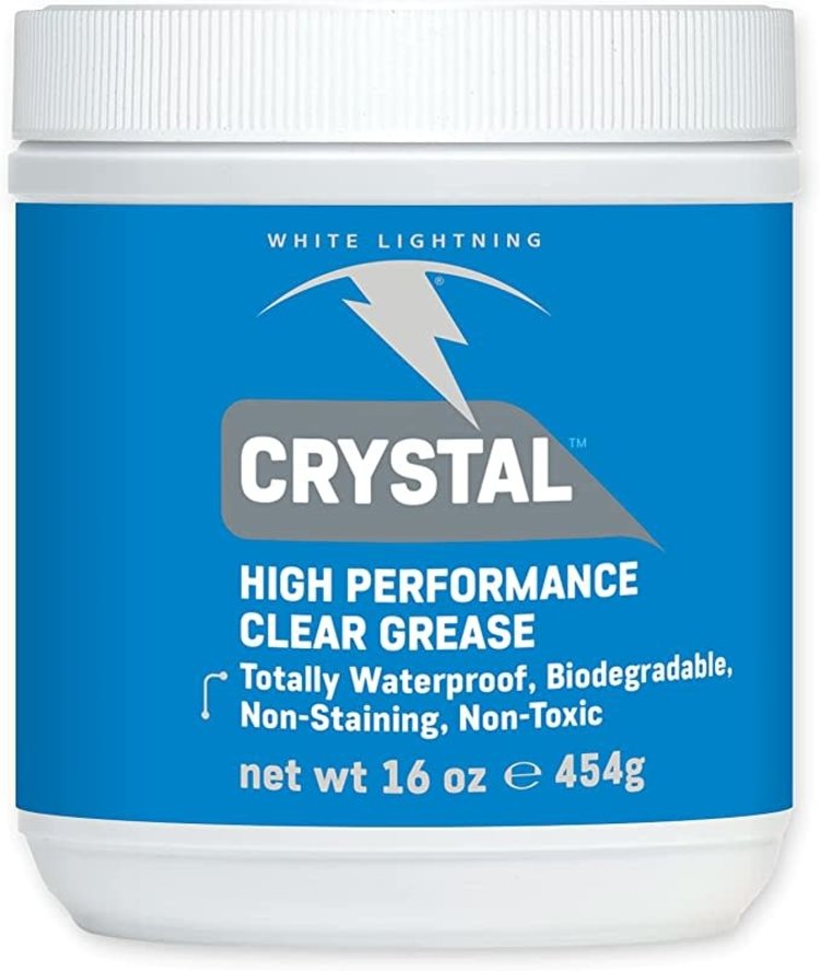 White Lightning CORE - CRYSTAL CLEAR GREASE 1LB (SINGLE UNIT)
