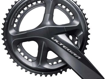 Shimano Shimano, Ultegra FC-R8000, Pédalier, Road Disc, 11 vit., 24mm, 39/53D, BCD:110, Hollowtech II, 172.5mm, Gris