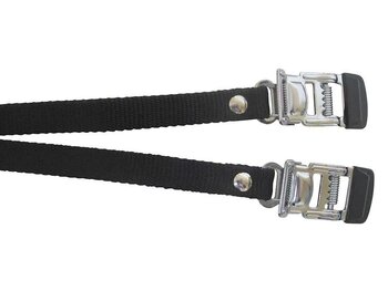 EVO, Courroies en nylon avec boucles en acier, Noir
