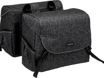 New looxs New looxs Sacoche double Mondi Joy noir lierre