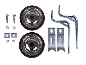 EVO EVO, Roues d'entraînement, Roue d'appoint, 12'' à 20'', Argent, Paire