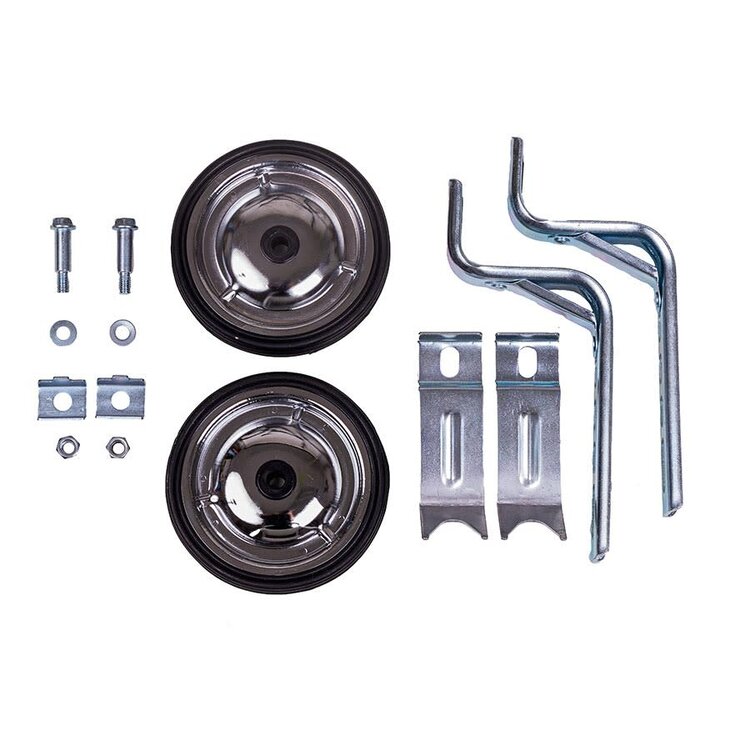 EVO EVO, Roues d'entraînement, Roue d'appoint, 12'' à 20'', Argent, Paire