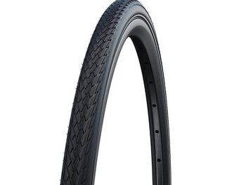 Schwalbe Schwalbe, MARATHON, Hybrid Tire, 700x28C, Folding, Clincher, Addix Eco, GreenGuard, 67TPI, Black