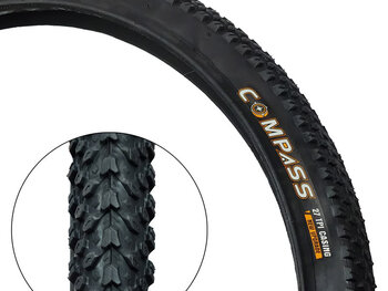 DAMCO DAMCO PNEU 24"X1.95 TOUT NOIR