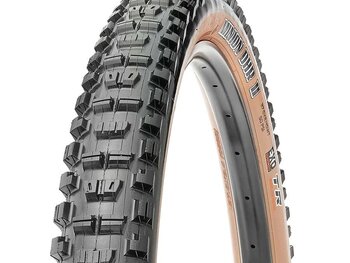 Maxxis Maxxis, Minion DHR2, Pneu, 27.5''x2.40, Pliable, Tubeless Ready, Dual, EXO, Wide Trail, 60TPI, Flanc Beige