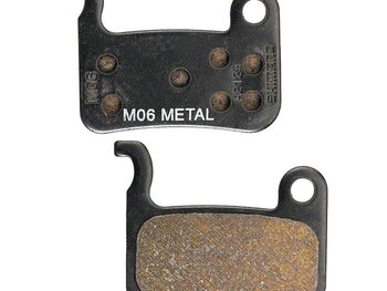 Shimano Shimano, M06 Type A, Plaquettes de freins à disque, Forme: Shimano A-Type, Métallique, Paire, IBPM06MXA