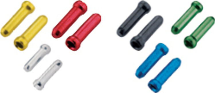 Jagwire EMBOUT DE CÂBLE DÉRAILLEUR/FREIN MULTICOLORE