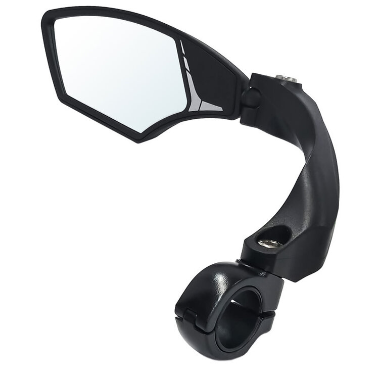 HAFNY HAFNY MIROIR DE VÉLO DE GUIDON GAUCHE NOIR